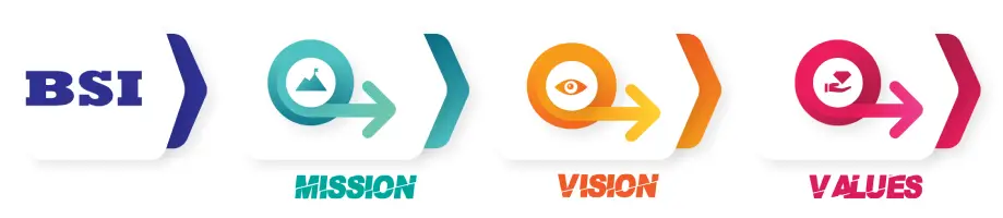 BSI Mission, Vision & Values