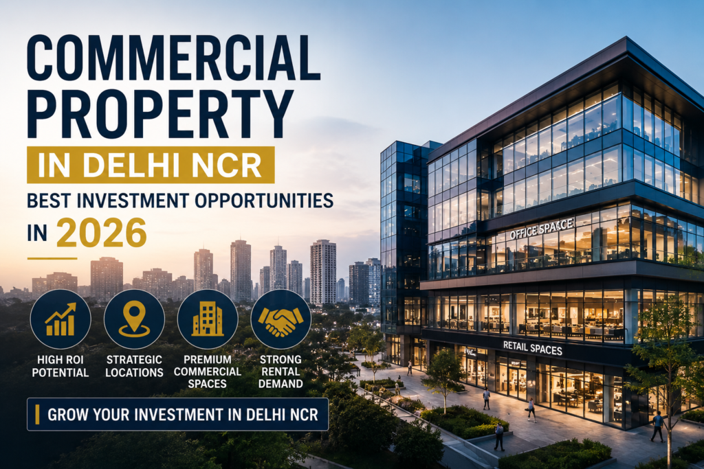 Commercial Property in Delhi NCR: Best Investment Opportunities in 2026